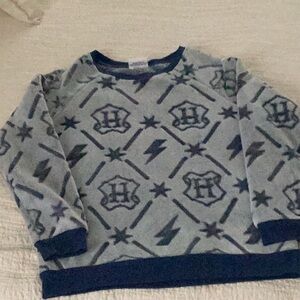 Warner Bros. Blue and Gray Harry Potter Fleece